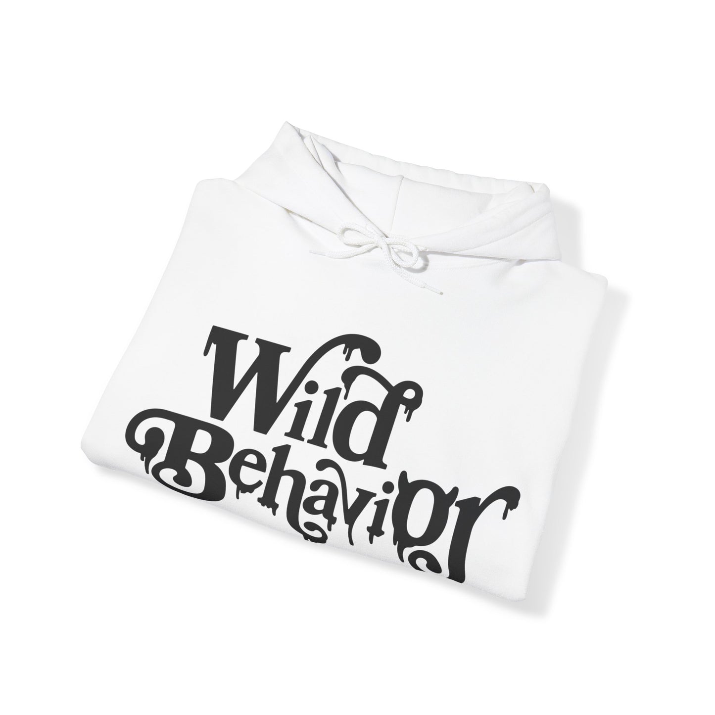 White Font Unisex Heavy Blend™ Hooded Sweatshirt