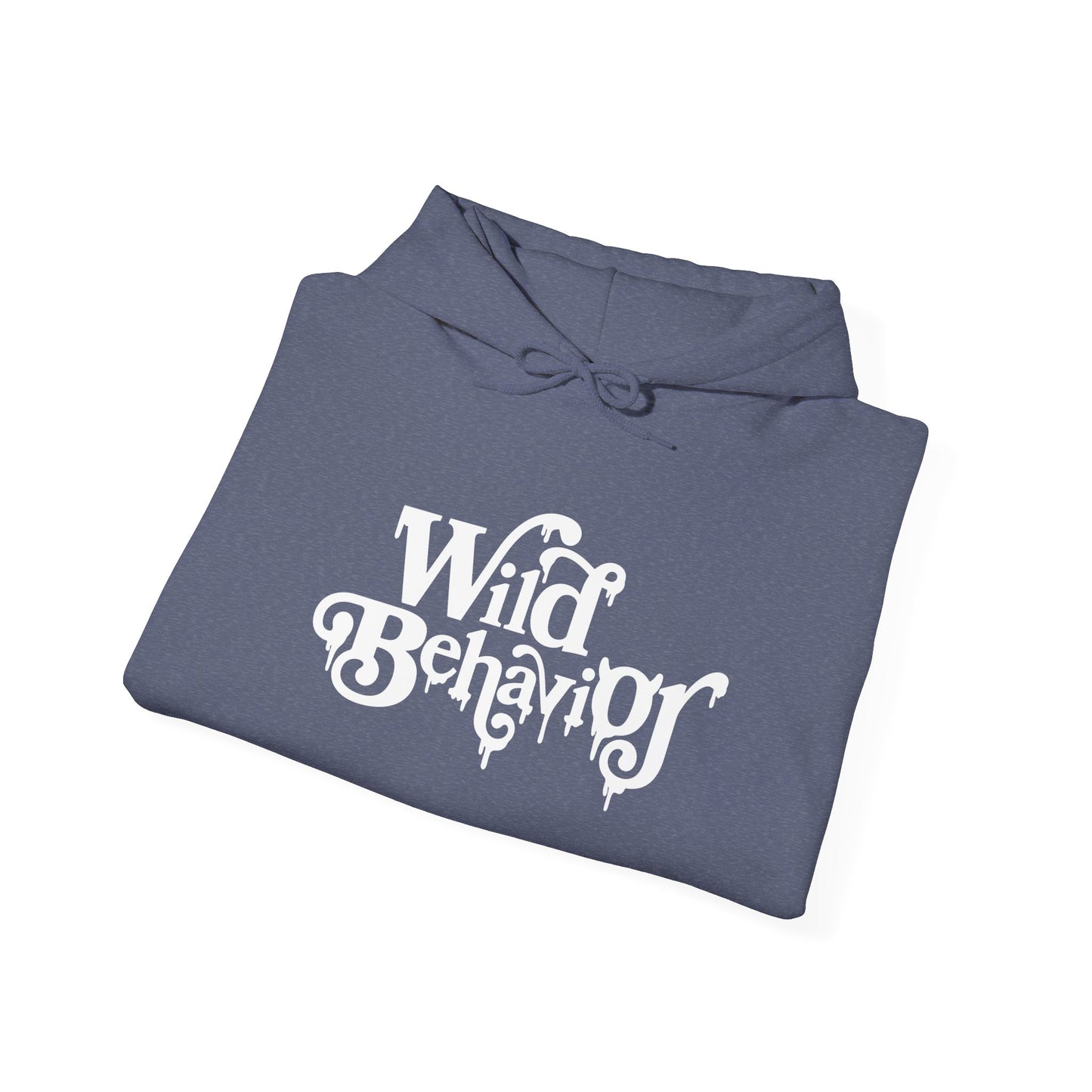 White Font Unisex Heavy Blend™ Hooded Sweatshirt