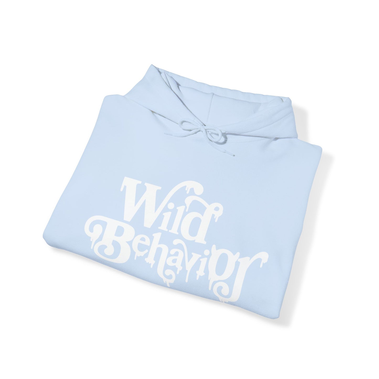 White Font Unisex Heavy Blend™ Hooded Sweatshirt